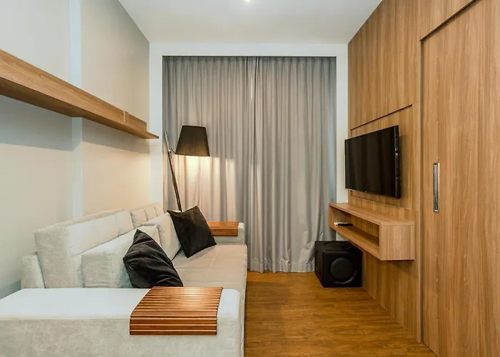 1566 Luxuoso Apto Stay Batel - Cwb